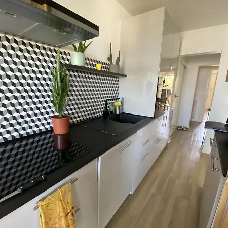 Apartment T3 Avec Terrasse, Parking Et Wifi A - Fr-1-374-163 *