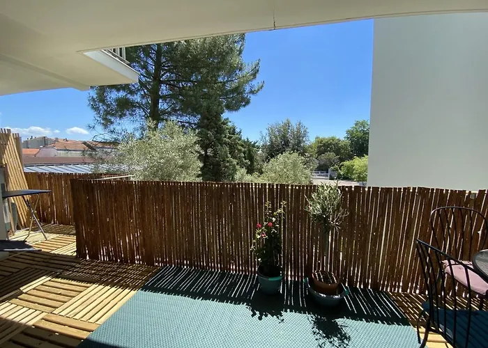 Apartmán T3 Avec Terrasse, Parking Et Wifi A - Fr-1-374-163 Arcachon